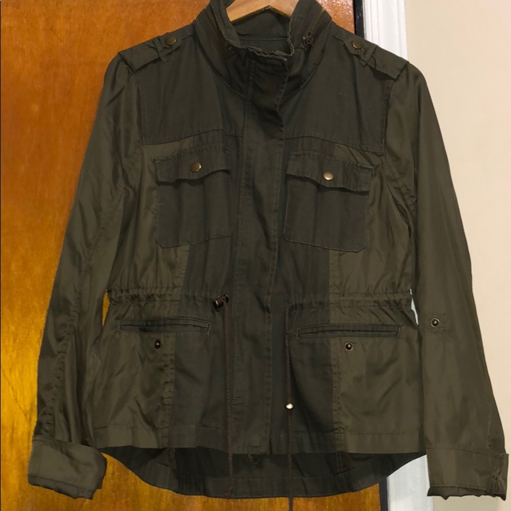 Light Weight American Rag waterproof Rain Parka